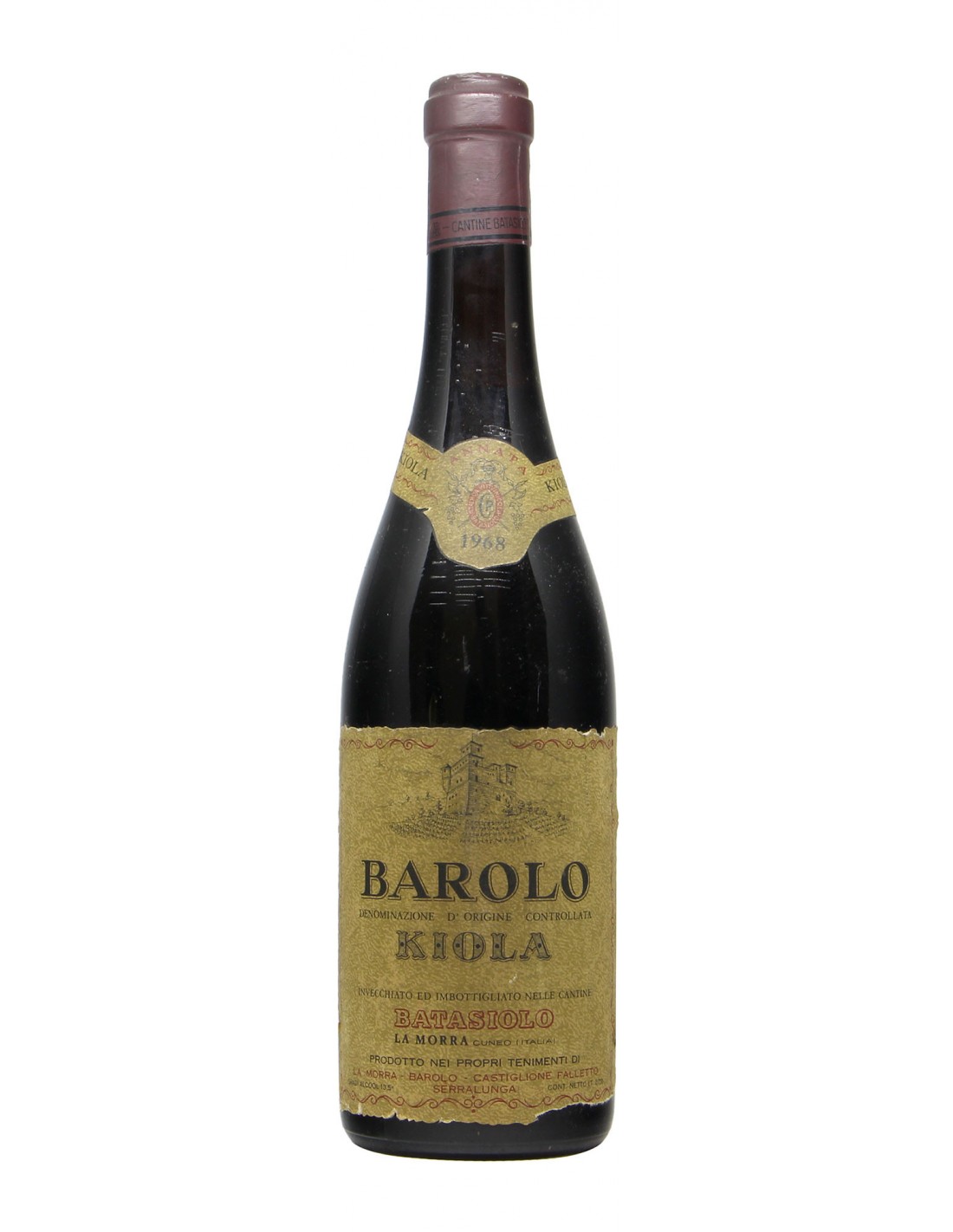 BAROLO 1968 KIOLA Grandi Bottiglie