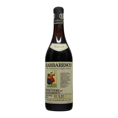 BARBARESCO RISERVA RABAJA  (1971)
