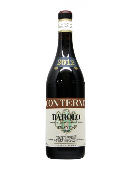 Barolo Cascina Francia 2012 Giacomo Conterno Grandi Bottiglie