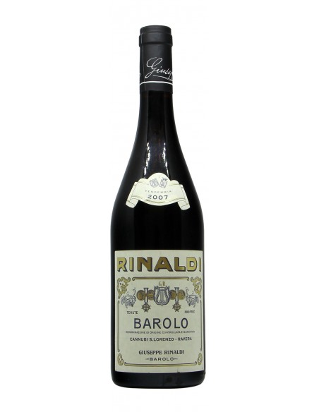 Giuseppe Rinaldi Barolo Cannubi San Lorenzo Ravera 2007 Grandi Bottiglie