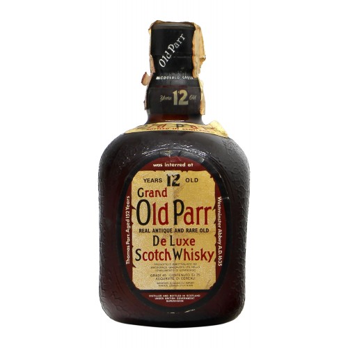 OLD PARR SCOTCH WHISKY DE LUXE 12YO 75CL (NV)