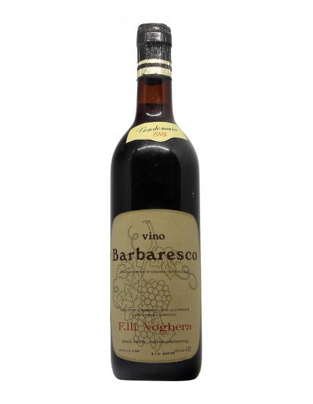 BARBARESCO 1974 VOGHERA Grandi Bottiglie