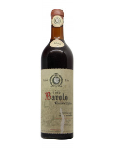 BAROLO RISERVA 1962 VALFIERI Grandi Bottiglie