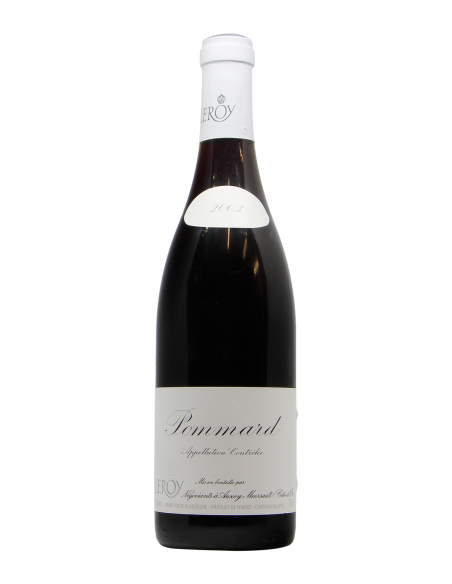 POMMARD 2003 LEROY SA Grandi Bottiglie