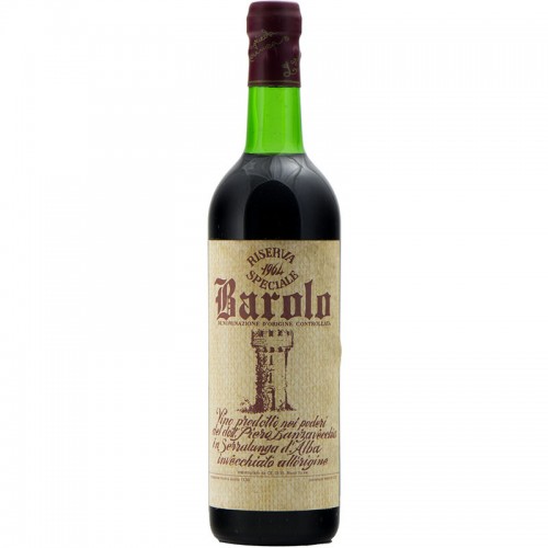 BAROLO RISERVA SPECIALE 1964 CANTINE LANZAVECCHIA Grandi Bottiglie