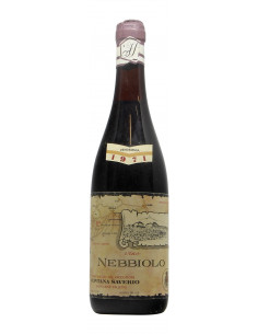 
                                                            NEBBIOLO 1971 FONTANA SAVERIO Grandi Bottiglie
                            