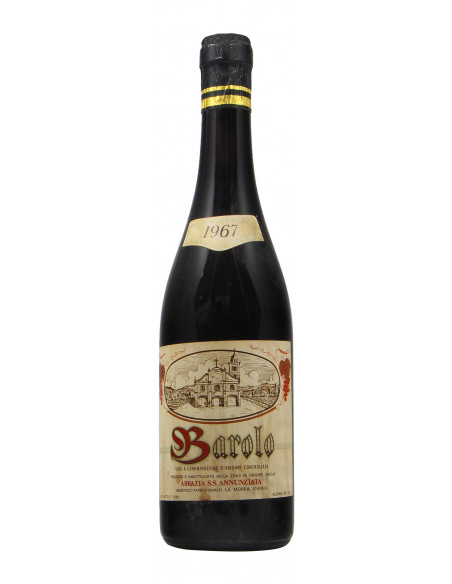Barolo 1967 ABBAZIA S.S. ANNUNZIATA