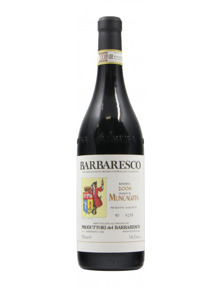 BARBARESCO MUNCAGOTA RISERVA  (2008)