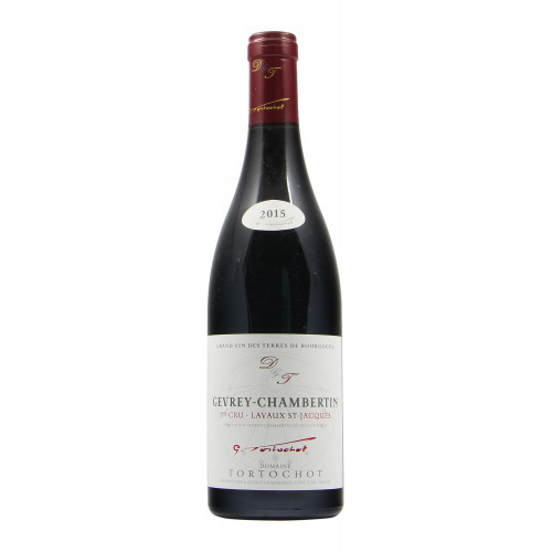 GEVREY CHAMBERTIN 1ER CRU CLOS LAVAUX SAINT JACQUES (2015)