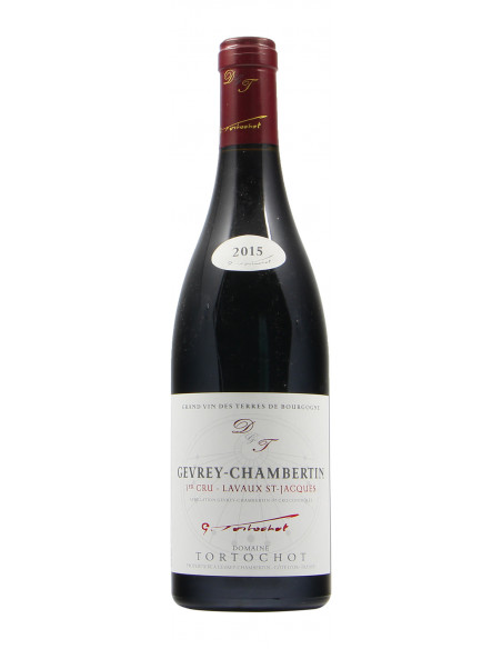 GEVREY CHAMBERTIN 1ER CRU CLOS LAVAUX SAINT JACQUES (2015)