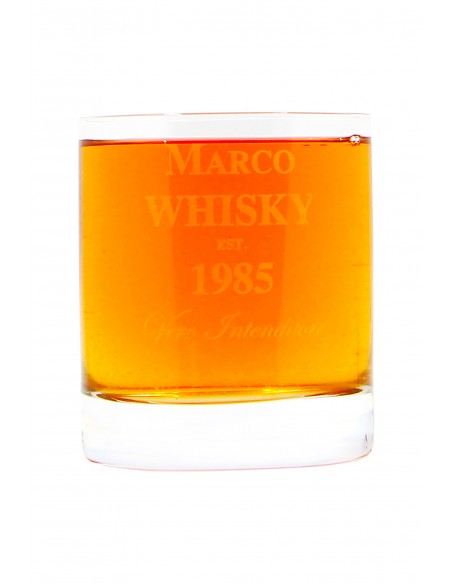Bicchiere da whisky personalizzato XL - tumbler WINE ATTACH Grandi Bottiglie