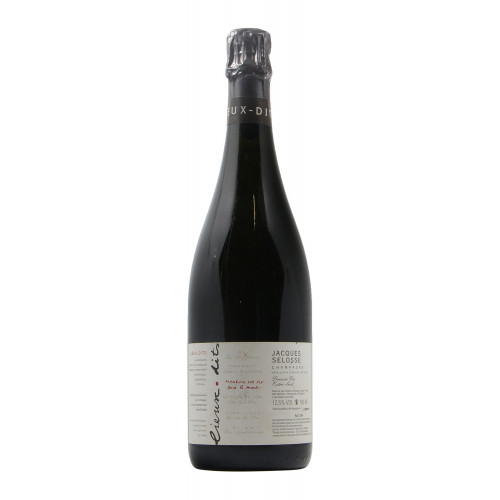 CHAMPAGNE SOUS LE MONT BLANC DE NOIRS DEG 2015
