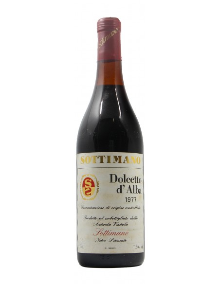DOLCETTO D'ALBA 1977 SOTTIMANO Grandi Bottiglie
