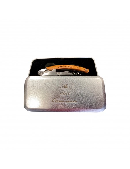 Cavatappi Personalizzato Foxy WINE ATTACH Grandi Bottiglie