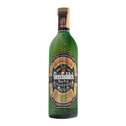 SINGLE MALT SCOTCH WHISKY SPECIAL OLD RESERVE TIN BOX 75CL 43VOL CLAN OF THE SCOTTISH HIGHLANDS 7CL