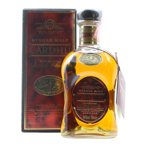 SCOTCH WHISKY AGES 12 YEARS 70CL CARDHU