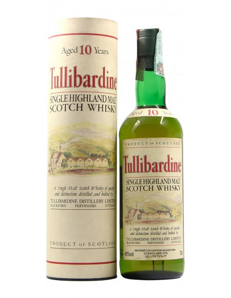 SINGLE HIGHLAND MALT SCOTCH WHISKY 10 YO NV TULLIBARDINE Grandi Bottiglie