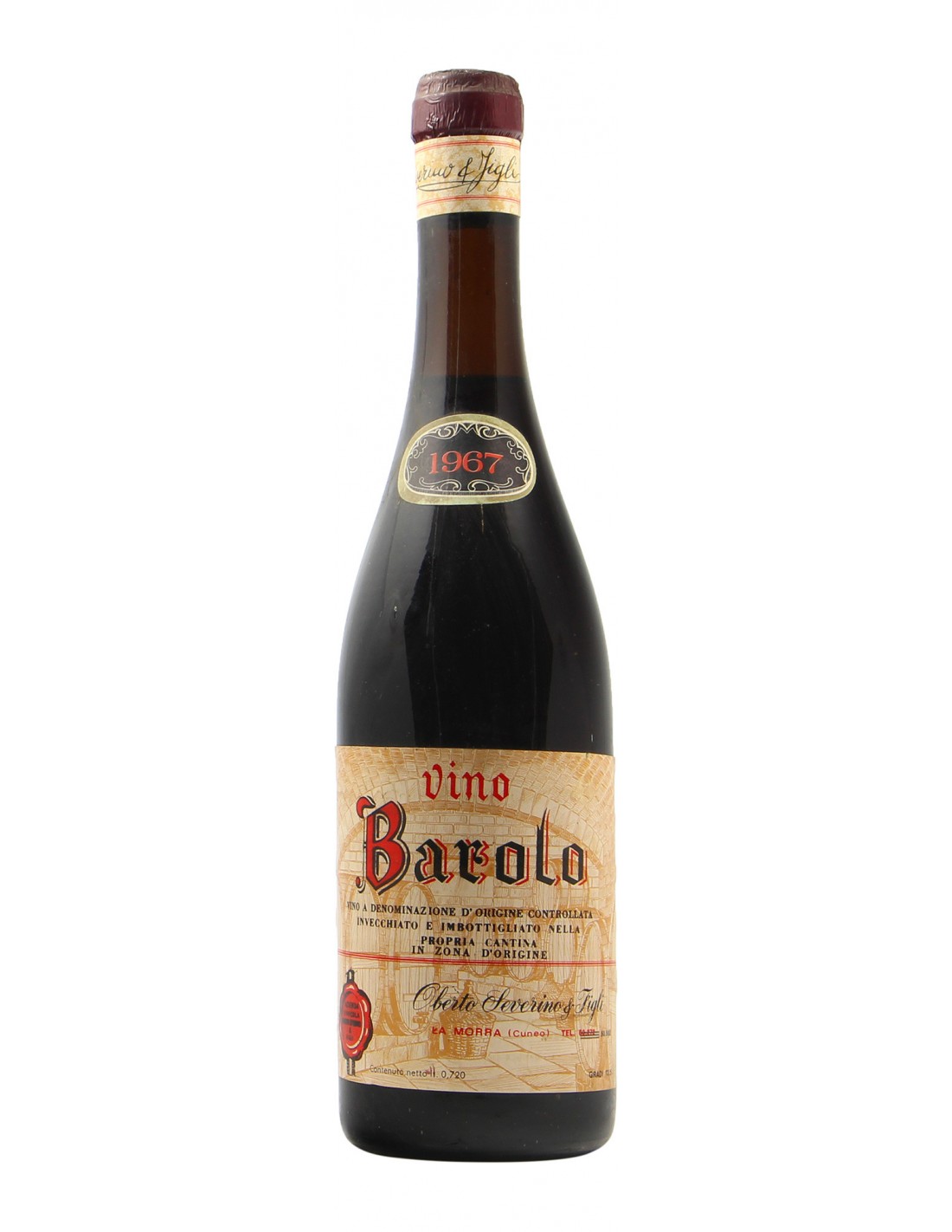 BAROLO 1967 OBERTO SEVERINO Grandi Bottiglie