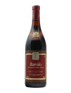 
                                                            BAROLO 1974 SETTE CASCINE Grandi Bottiglie
                            