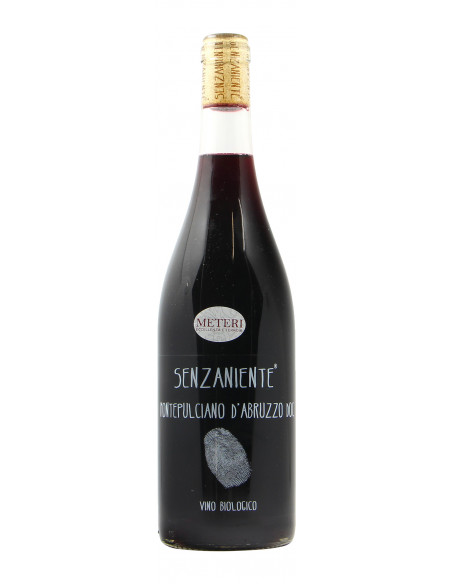 vino naturale SENZANIENTE MONTEPULCIANO D'ABRUZZO (2017)