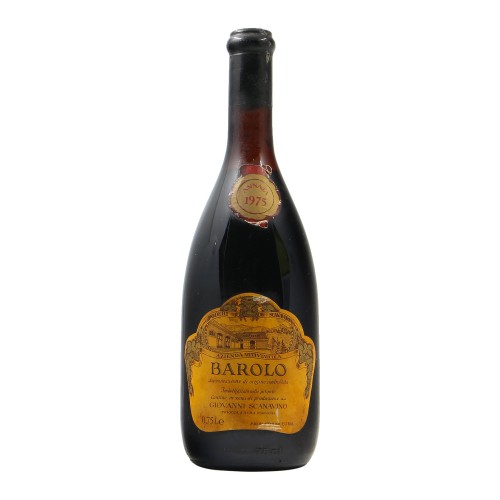 BAROLO 1975 SCANAVINO Grandi Bottiglie